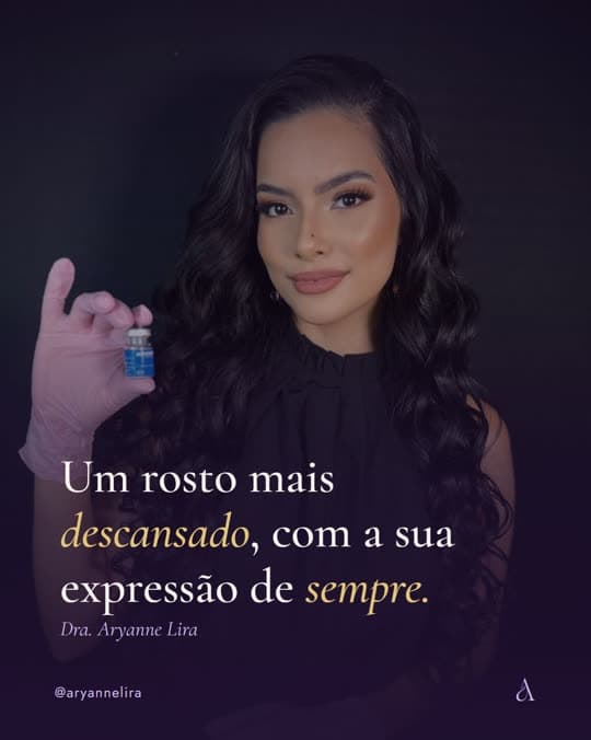 Arte produzida para a Dra. Aryanne Lira