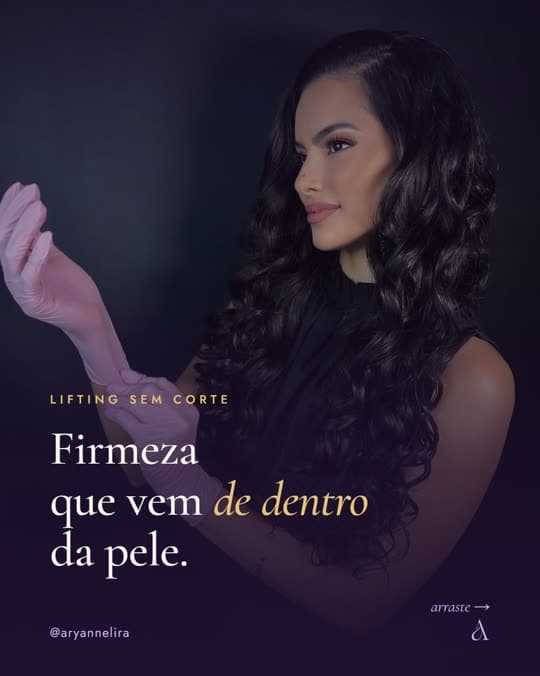 Arte produzida para a Dra. Aryanne Lira
