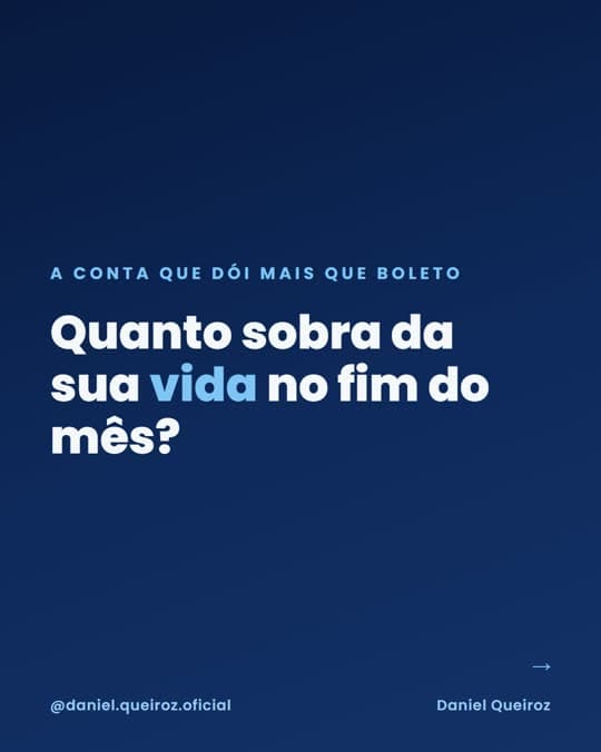 Capa de carrossel produzido para Daniel Queiroz